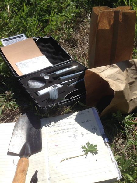 Soil amendments testing kit